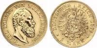 5 Mark Württemberg 1877 Gold Karl I