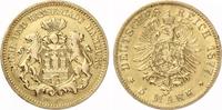 5 Mark Hamburg 1877 Gold
