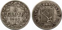 Bremen 6 Grote 1857