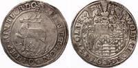 STOLBERG STOLBERG Reichstaler 1625 Wolfgang Georg allein 1612-1631