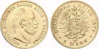 5 Mark Preussen Wilhelm I 1877 B GOLD