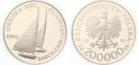 200000 Zloty Polen 1991 PP Olympische Spiele 1992