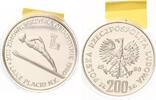 Polen 200 Zloty 1980 olympische Spiele Lake Placid