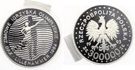 Polen 300000 Zloty 1993 Olympiade Lillehammer