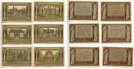 Heisterbach Direktor Hermanns 3 x 50 Pfennig 3 x 75 Pfennig Mehl 593.2 komplett -