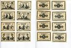 Köstritz je 4 x 50 Pfennig Mehl 736.1 + 736.4 8 Stück -