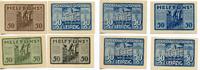 Leipzig Volkshaus 4 x 50 Pfennig Mehl 786.1 Helf Uns -