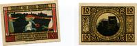 Lobeda 10 Pfennig Mehl 808.2 lange Wurst links + Rechts -
