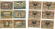 Neuenahr Kurdirektion 2 x 50 Pfennig - 2 Mark Mehl 938.2 6 Stück -