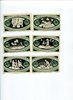 Raa Besenbeck 20 Pfennig - 80 Pfennig Mehl 1092.1 6 Stück -