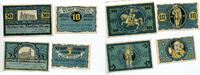 Torgau 5 Pfennig - 50 Pfennig Schriftart Antiqua Mehl 1331.1 -
