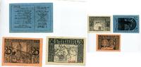 Warburg 25 Pfennig 1 Mark + 50 Pfennig Mehl 1376.1a 1376.2a mit Kennummer -