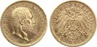 20 Mark Württemberg Wilhelm II Jaeger 296