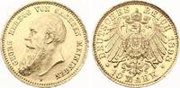 10 Mark Sachsen Meiningen Georg II Jaeger 278