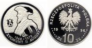 Polen 10 Zloty Brustbild v. Sigismund II. August