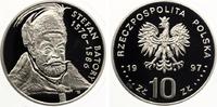 Polen 10 Zloty Brustbild Stefan Batory