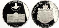 Liechtenstein 50 Ecu 50 Jahre UNO 1995 PP 5 Unzen
