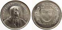 SCHWEIZ 5 FRANKEN 1969 B SILBER
