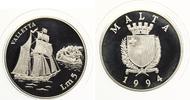 Malta 5 Pfund 1994 "Segelschiff - Valetta"