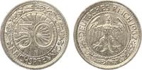 50 Reichspfennig 1932 E Jaeger 324 -