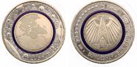 5 Euro Blauer Planet Beispielfoto / Archivfoto /Typenbeispiel -