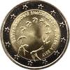 2 Euro Gedenkmünze Slowenien 2017 bankfrisch - 10 Jahre Euroeinführung 2007 -