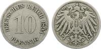  1894 E  10 Pfennig ss