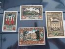 Bernburg 10 25 Pfennig 50 pfennig 4 Stück Mehl 95 -