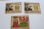 Blumenthal 25 50 75 Pfennig Mehl 123.1 3 Stück -