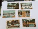 Friedrichsbrunn 2 x 25 50 75 Pfennig Mehl 394 hellblau -