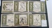 Hainholz je 2 x 25 50 75 Pfennig Mehl 502.1 6 Stück -