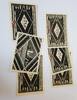 1921 Hasloh je 2 x 25 50 75 Pfennig Mehl 584.1 6 Stück 1-2 -