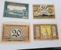 Kellinghusen 20 - 50 Pfennig Mehl 688.1 688.2 4 Stück -