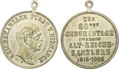 Medaille Bismarck 80 Geburtstag unseres Alt Reichskanzlers 1815 - 1895 -