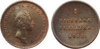 DÄNEMARK 1 Rigsbankskilling 1813 FREDERIK VI -