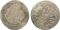 Schlesien Württemberg Öls 6 Kreuzer 1674 Sylvius Friedrich 1664-1697 -