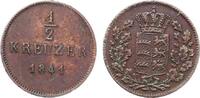 Württemberg 1/2 Kreuzer -