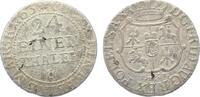 Sachsen Albertinische Linie Friedrich August II 1/24 Taler 1763 -