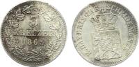 Bayern Königreich 3 Kreuzer 1865 Ludwig II -