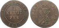 Baden Durlach Kreuzer 1813 Karl Ludwig Friedrich 1811-1818 Mit KREUZ=zER. -