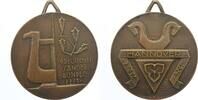 Hannover Bronzemedaille 1924 (Signatur: G) 9. Deutsches Sängerbundesfest -
