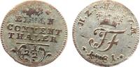 Sachsen Hildburghausen 1/48 Taler / 2 1/2 Kreuzer 1781 Joseph Friedrich -