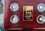 Gabun 3 x 1000 Francs 100 Francs Investment Coin Set Premium Collection -