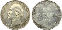 Sachsen Coburg Gotha Taler 1869 Ernst II 25 jähriges Regierungsjubiläum -