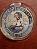 Medaille Silber 333 Aschenputtel Märchen Grimm ca 15g -