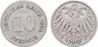  1894 E  10 Pfennig ss