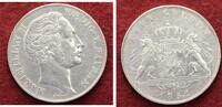 Bayern Maximilian II. Joseph 1848-1864. Doppelgulden -