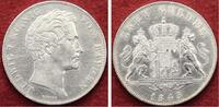 BAYERN Zwei Gulden Ludwig Doppelgulden AKS 77 -