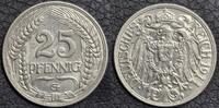Kaiserreich 25 Pfennig -
