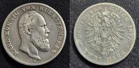 2 Mark Württemberg 1877 Karl Jaeger 172 -